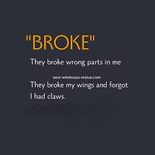 Check spelling or type a new query. Heart Broken Whatsapp Status Sad Heart Touching Feel Alone Quotes