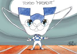 A spokesperson for the tokyo olympics told kyodo in 2018 that licensing related to mascots and other olympic emblems was expected to generate the equivalent of about $126 million in revenue. Tokyo Olympics A Reimagined Mascot And Coronavirus Crowquill Cleveland Com