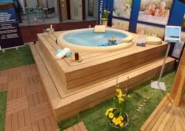 Pin By Zulma Perez On Underground Zabudovane Softub Hot Tub Outdoor Hot Tub Surround Hot Tub Patio