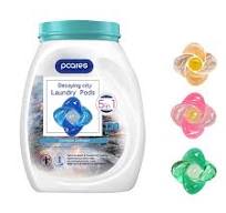 ODM 15g Capsules de détergent à lessive en forme de cœur Couleur  personnalisée Parfum durable Décontamination efficace
