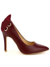 Escarpins plateforme escarpins noirs petits talons escarpin femme chaussures femme mode escarpins talons. Escarpin Bordeaux Lucy Craquez Pour Ces Sublimes Escarpins Pointus En Simili