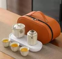 Travel Tea Set with Case