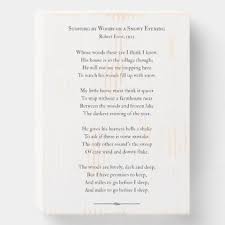 Robert Frost Stopping By Woods On A Snowy Evening Theme Pin On Winter Wall Decor