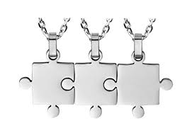 Puzzle piece necklace for 3 friends. Top 10 Friends 3 Piece Necklaces Of 2021 Best Reviews Guide