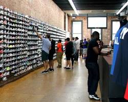 Image of Flight Club store in NYC