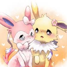 Sylveon Jolteon Pokemon Eeveelutions Pokemon Umbreon Cute Pokemon Pictures