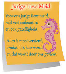 4 Jaar Verjaardag Tekst Plaatjes Leuke 4 Jaar Verjaardag Tekst Plaatjes