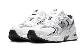 New Balance 530 White Silver Navy – Primegoods EU