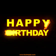 Hd wallpapers and background images. Cool Fire Text Effect Happy Birthday Loop Animated Image Gif Download On Funimada Com