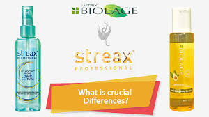 Streax hair serum comes in a pump dispenser bottle. Streax Hair Serum Vs Matrix Biolage Smoothing Serum The Diva Corner