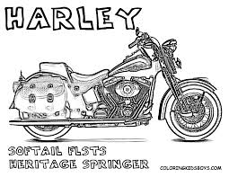 We determined that these pictures can also depict a. Harley 05 Softail Flsts Heritage Springer Coloring Pages Book For Kids Boysdotcom Gif 1056 816 Harley Davidson Art Harley Davidson Harley Davidson Motorcycles