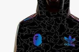 The Next Bape X Adidas Collaboration Features Xeno Reflective Material Bape Reflective Material Adidas
