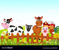 Domestic breeds farming wallpaper, website banner. Farm Animals Cartoon Free Hd Wallpapers