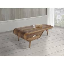 Straight coffee table round steel base beech free delivery. 16364 Brownie Coffee Table