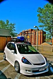 Bike Rack Roof Hitch Thule Yakima Unofficial Honda Fit Forums Honda Fit Honda Fit Camping Honda Fit Sport