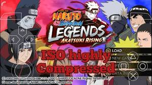 Naruto Shippuden Legends Akatsuki Rising Iso Game Psp Iso Highly Compressed Android Youtube