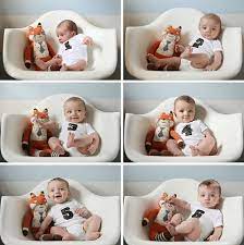 Fotos Mes A Mes Do Bebe Inspiracoes Para Voce Fazer Com O Seu Filhote