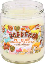Portuguese english english portuguese german english english german dutch english english dutch Pet Odor Exterminator Candle Barkery 13oz Jar Amazon Co Uk Home Kitchen
