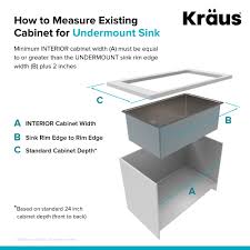 Maybe you would like to learn more about one of these? Kraus Standart Pro 32 16 Gauge Undermount Single Bowl Stainless Steel Directsinks