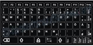 Hier haben wir fertige druckvorlagen gesammelt. Tastaturaufkleber Layout Deutschland Qwertz