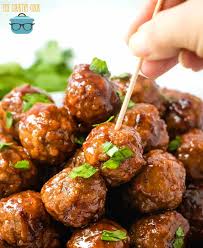 As empty as my soul. Crock Pot Glazed Party Meatballs Video The Country Cook