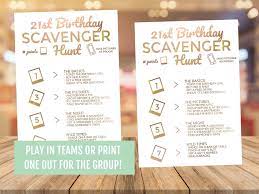 21st Birthday Scavenger Hunt Phone Game Rose Gold Etsy In 2021 21st Birthday Scavenger Hunt Scavenger Hunt Birthday 21st Birthday Games