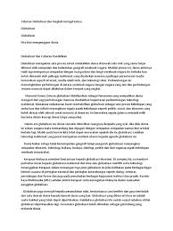 Dalam konteks pembangunan sesebuah negara, tahap kesejahteraan sosial yang stabil amat penting dalam komuniti untuk merealisasikan potensi kehidupan sosial mereka. Cabaran Globalisasi Dan Langkah Mengatasinya