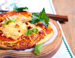 Receta De Pizza Margarita Con Pan De Pita Pan De Pita Comida Vegetariana Pizza Margarita