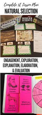 Natural Selection 5e Lesson Plan Science Ciencia Tarjetas Y Libretas