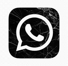 Hd Black White Marble Aesthetic Whatsapp Wa Logo Icon Png Picture Icon Black And White Marble Marble Iphone Wallpaper