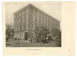 St Mary S Hospital 1866 Hospital Historical Society Mary