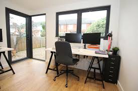 All our garden offices are delivered with modern insulation and. Garden Office With Composite Cladding And Secret Bike Store The Garden Room Guide