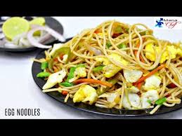 Egg Noodles Recipe In Telugu Youtube