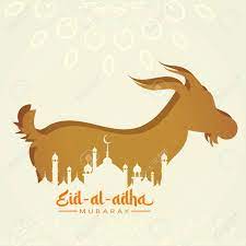Arabian style mosque on sky background wallpapers 1920x1200 313240. Eid Al Adha Eid Qurban Greeting Poster Card With Goat And Mosque Illustration Vector Royalty Free Cliparts Vectors And Stock Illustration Image 152025891