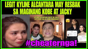 OGIE DIAZ NALOKA PAGRESBAK NI KYLINE ALACANTARA SA MAGIANG KOBE AT JACKY  FORSTER SA MGA ALEGASYON