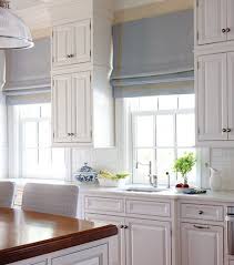 roman blinds modern kitchen curtains