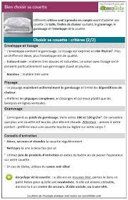 Propriétés thermiques, épaisseur, moelleux, composition… pas facile de trouver la couette qui correspond le mieux à ses besoins ou à ses envies, surtout en hiver ! Bien Choisir Sa Couette Les Fiches Pratiques