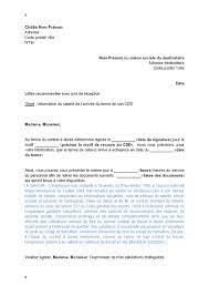 Maybe you would like to learn more about one of these? Modele Lettre De Non Renouvellement De Cdd Par Le Salarie A Decouvrir