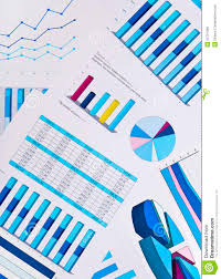 charts and graphs business background stock photo image