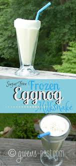 Sugar Free Frozen Eggnog Recipe Gwen S Nest Recipe Eggnog Recipe Eggnog Sugar Free