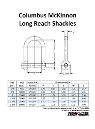 Cm Long Reach Shackles