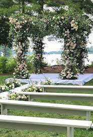 30 Beautiful Decor Ideas For Park Wedding Wedding Forward Park Weddings Candle Wedding Centerpieces Wedding Ceremony Flowers