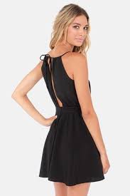 Lucy Love Penelope Black Dress Black Dress Black Backless Dress Dresses