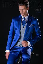 Maybe you would like to learn more about one of these? Costume Pour Homme Bleu Electrique Moderne