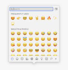 Computer dictionary definition for what emoji means including related links, information, and terms. Apple Emoji Keyboard Hd Png Download Transparent Png Image Pngitem
