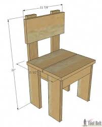 Simple Kid S Table And Chair Set Her Tool Belt Diy Kids Chair Diy Kids Table Kids Table And Chairs