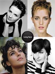 Haircutting / trimming short hair for men and women. Short Hairstyles For Long Faces Short Hair Styles Long Face Hairstyles Black Hair Aesthetic
