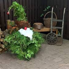 Wacholder Wichtel Auf Meiner Terrasse Weihnachtsdeko Draussen Weihnachten Dekoration Gebastelte Weihnachtsdekoration
