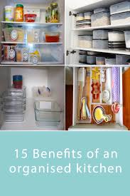 15 benefits of an organised kitchen