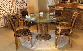 Glass (208)metal (441)polyester (1)resin (3. Belinda Glass Table Classic Dining Room Set Luxury Dining Room Sets
